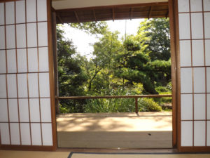 離れの茶室
