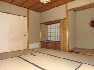離れの茶室
