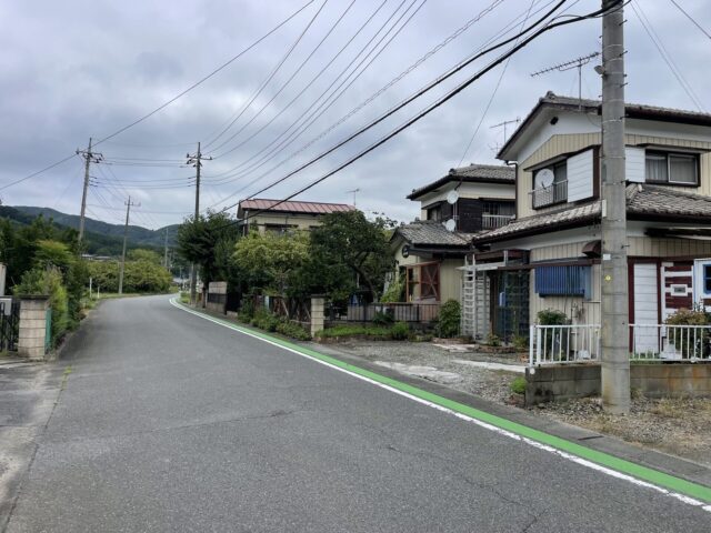 前面道路より